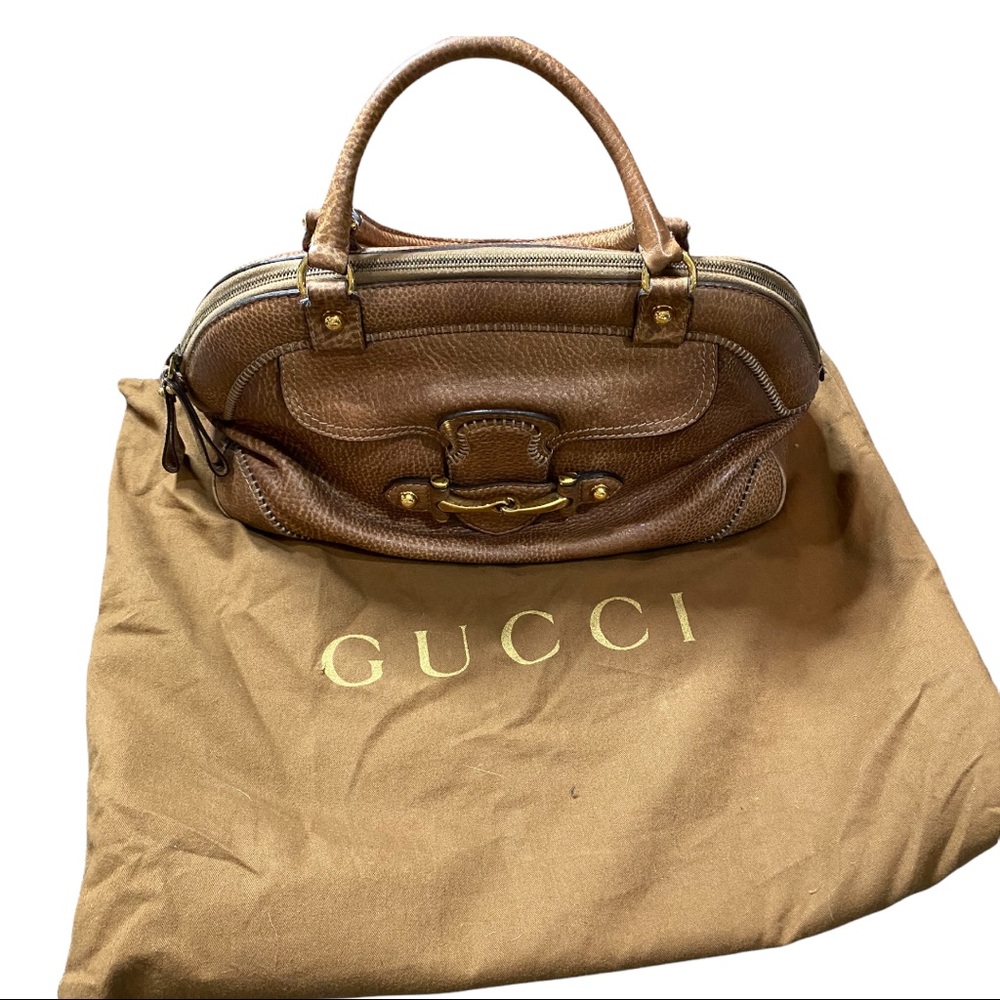 Authentic Vintage Gucci satchel bag